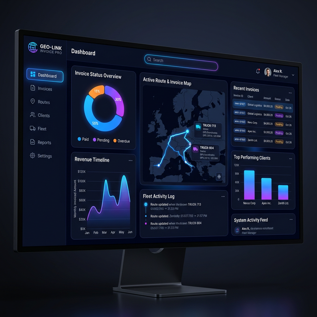 Premium Dashboard Mockup
